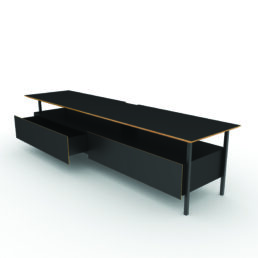 Shell TV console