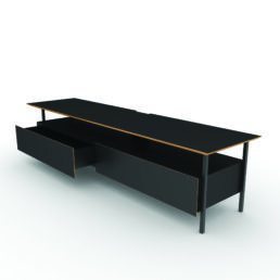 Shell TV console