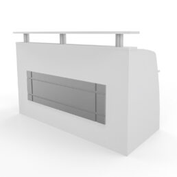 Straight reception unit