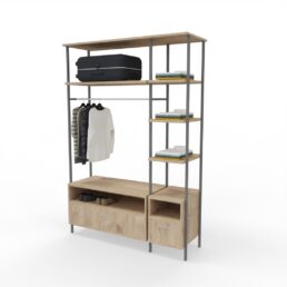 BACKDROP DISPLAY CLOTHES UNIT 01