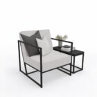 CUBE chair and side table