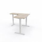 Maluti L-shape desk - height-adjustable