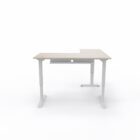 Maluti L-shape desk - height-adjustbale