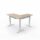 Maluti L-shape desk - height-adjustable
