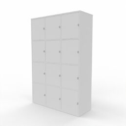 LOCKER UNIT 12 DOOR WITH CLASP